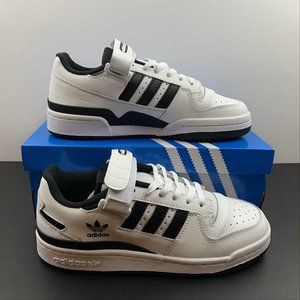 adidas Forum Low White Core Black Mens Sneakers